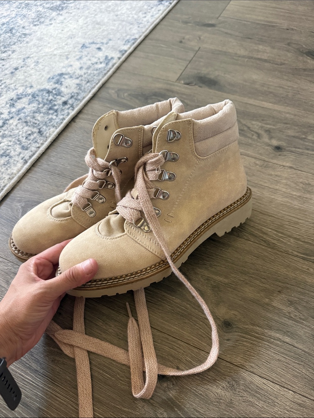 Suede boots - Picture 3 of 4